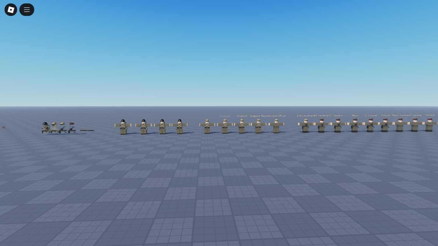 Full Roblox avatar wearing Imperial Japan uniform