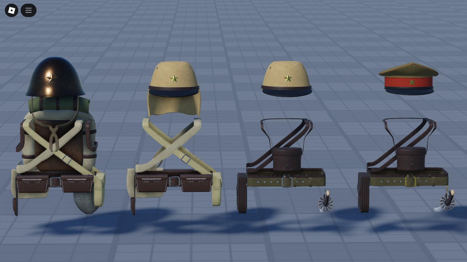 Uniform comparison with realistic accessories