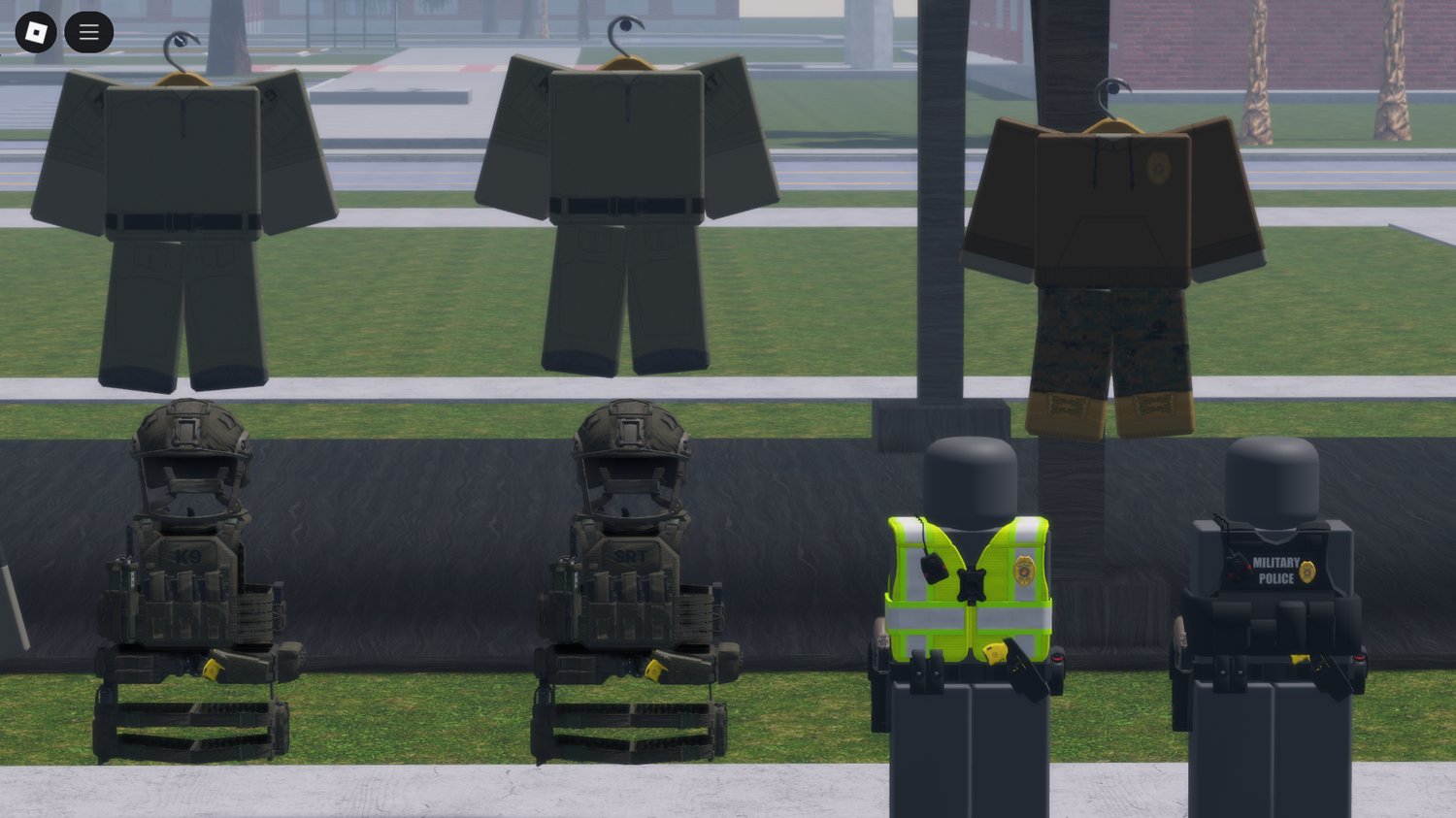 Reflective MP vest with high visibility