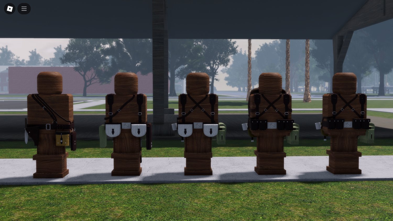 Roblox Soviet uniforms and equipment showcase