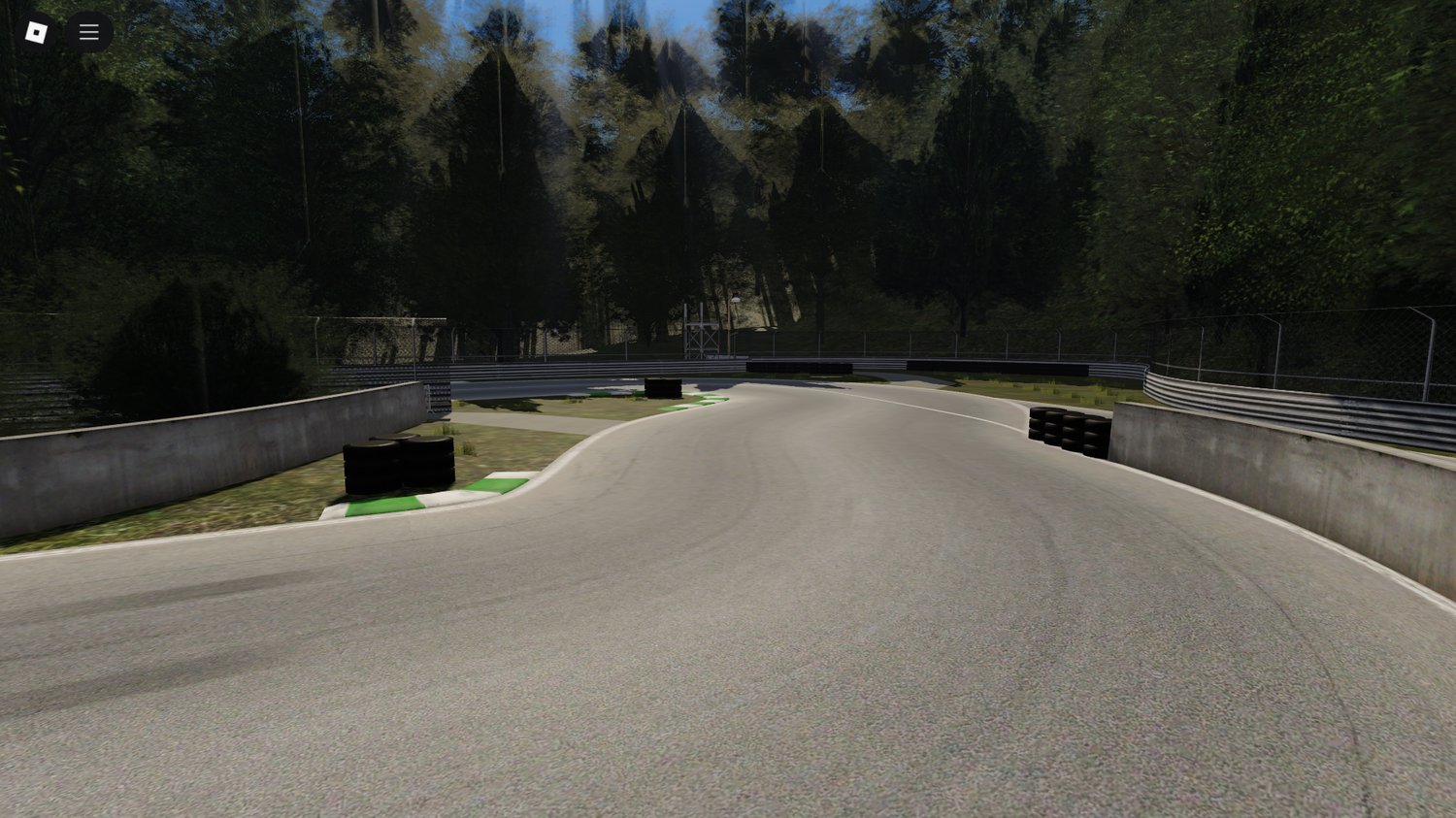 Wide curve for competitive racing