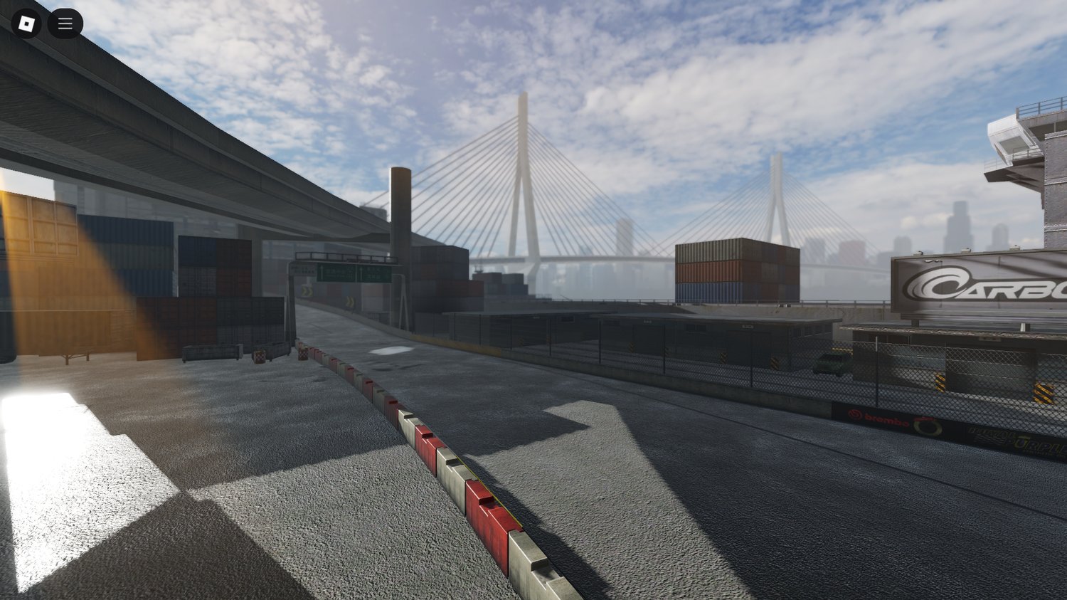 Showcase of racers navigating curves and straights