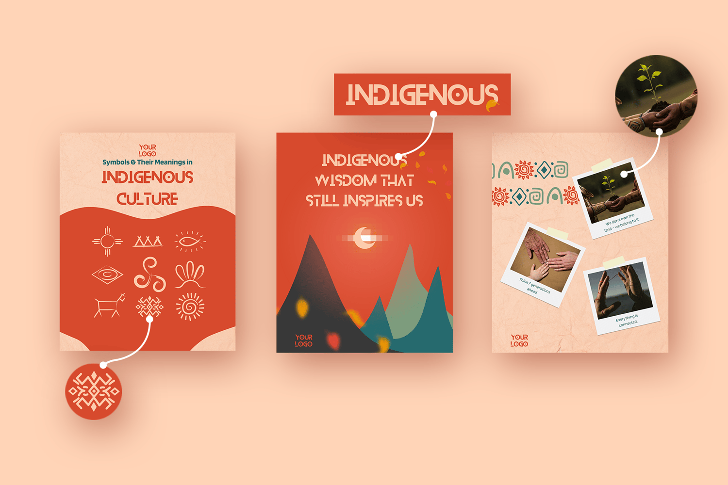 Social Media Template about Indigenous People