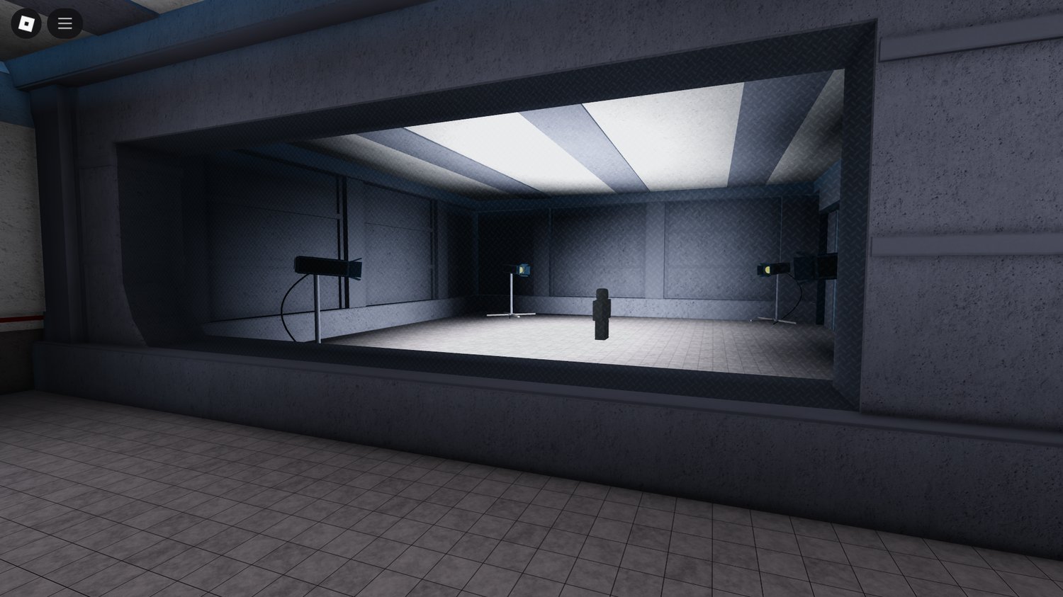 Showcase of different secure zones inside the facility