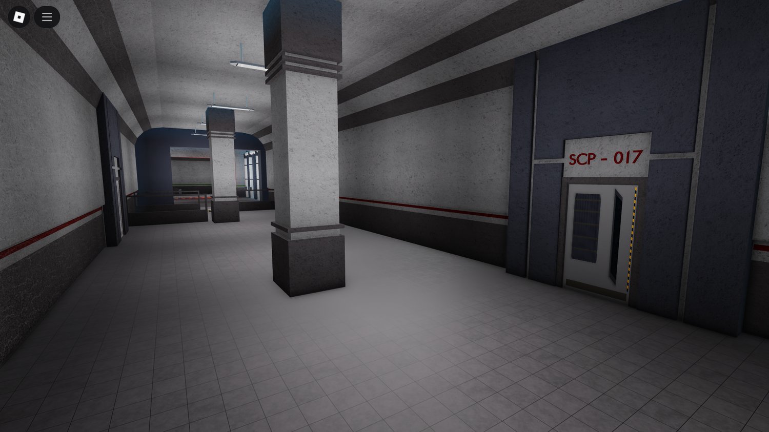 Immersive view of SCP Map environment in Roblox