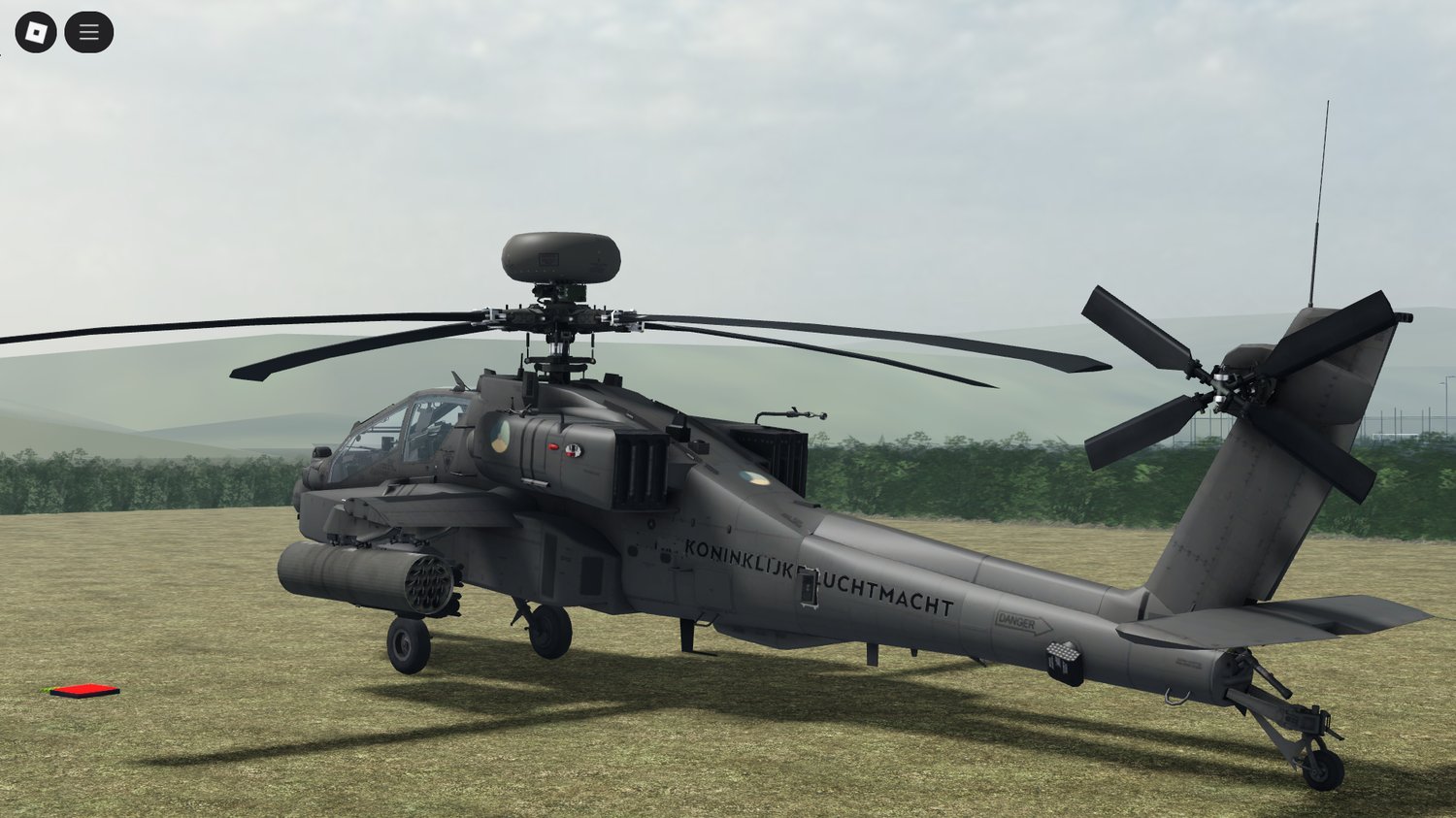 AH-64E helicopter
