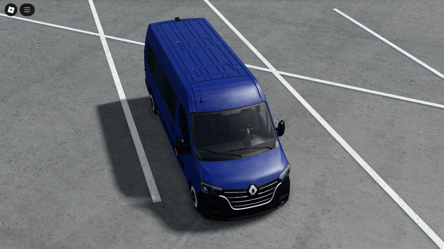 Side view of MINI BUS exterior design