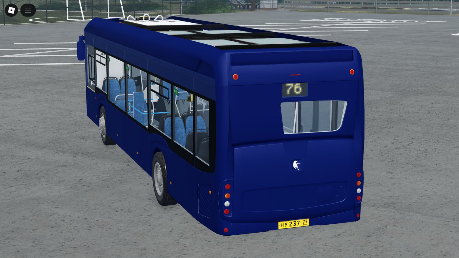 Side view of KAMAZ-6282 exterior