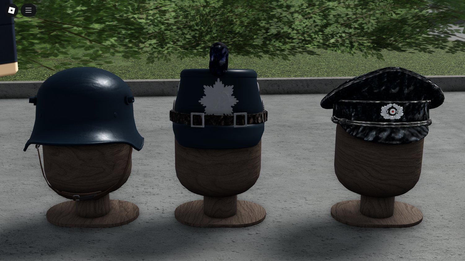 Player clicking a uniform to wear it