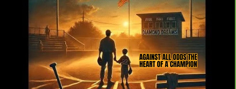 Official artwork for Eric Juarez’s book Against All Odds: The Heart of a Champion.