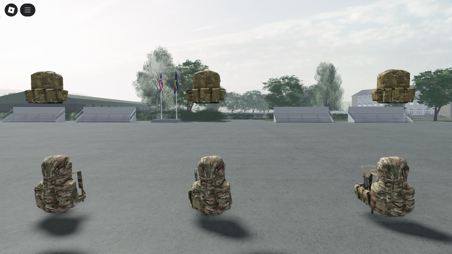 Locker system with recruit-to-captain ranks