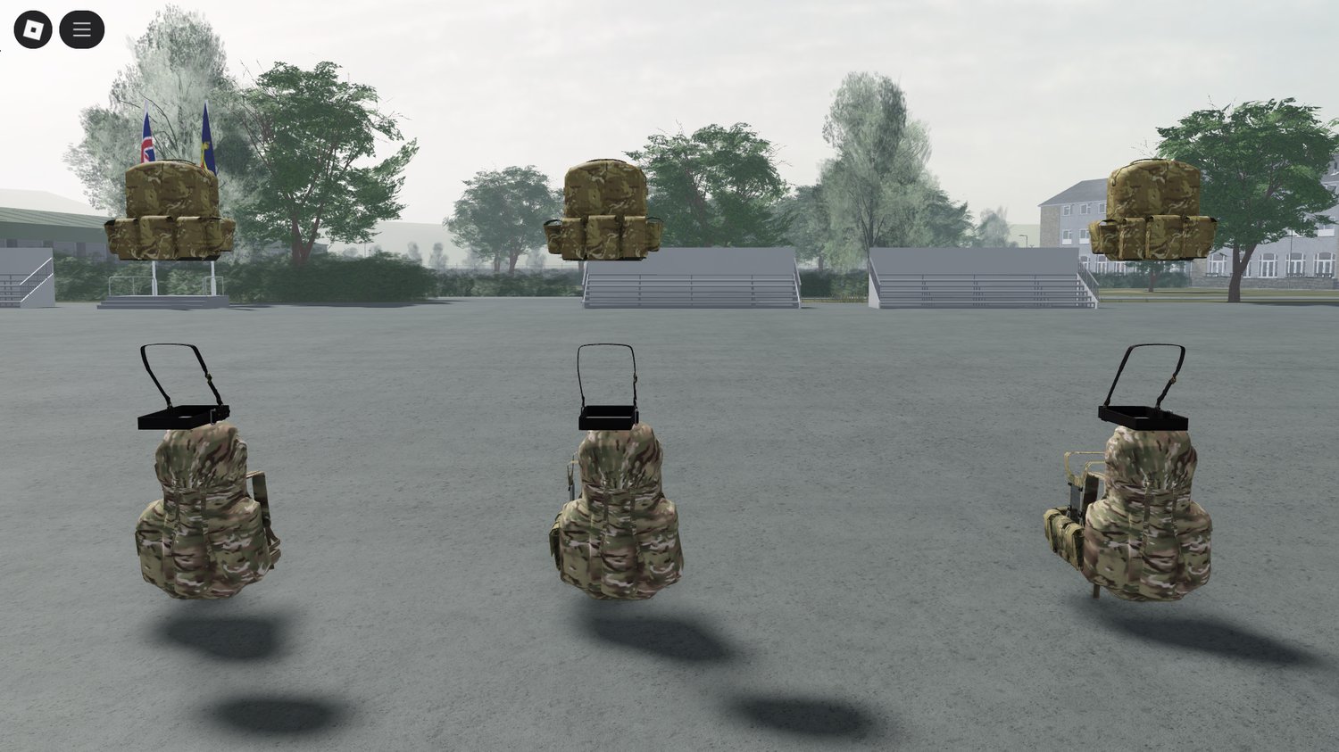 Animated locker door opening in Roblox