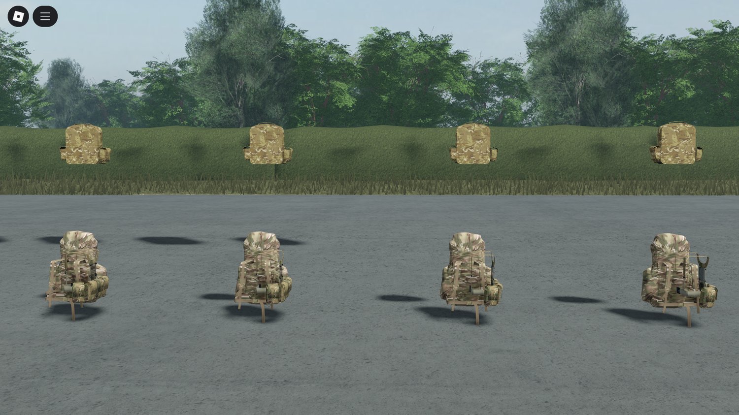 layer equipping uniform from locker