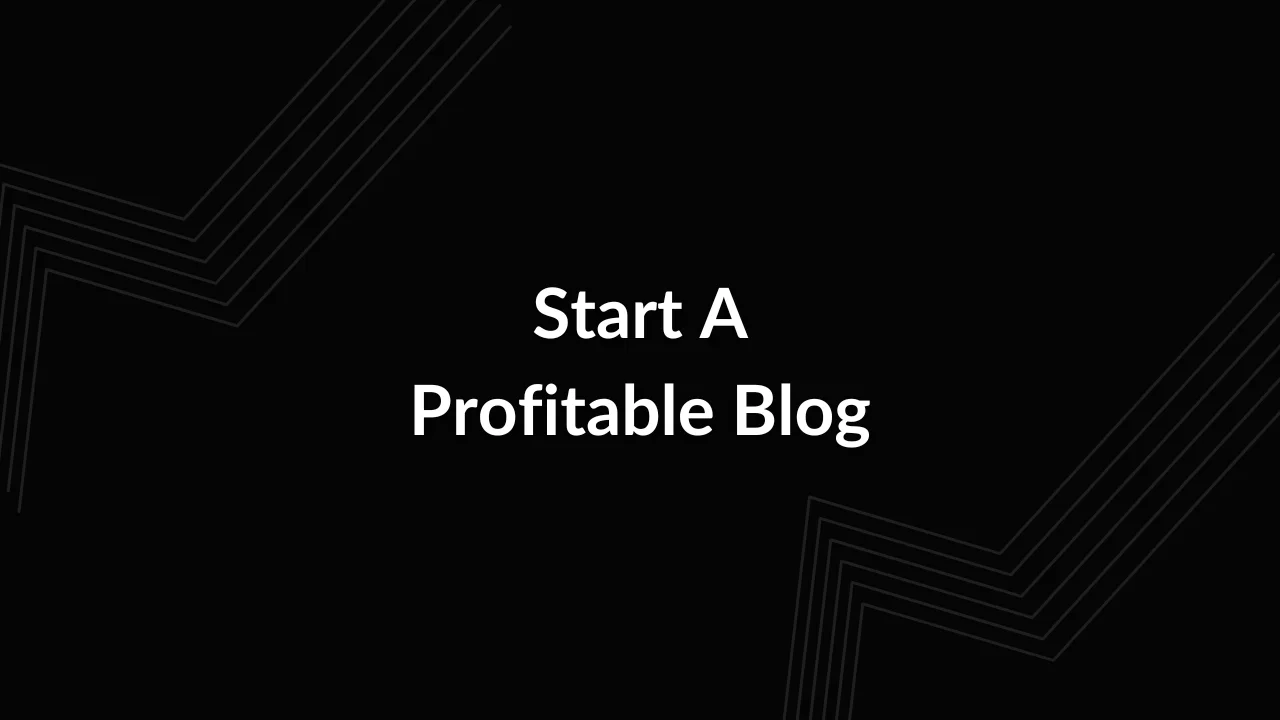 how to start a blog
