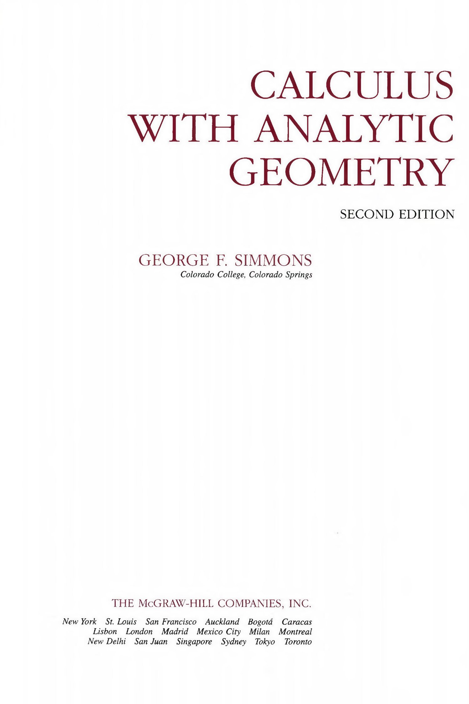 Calculus PDF eBook Collection