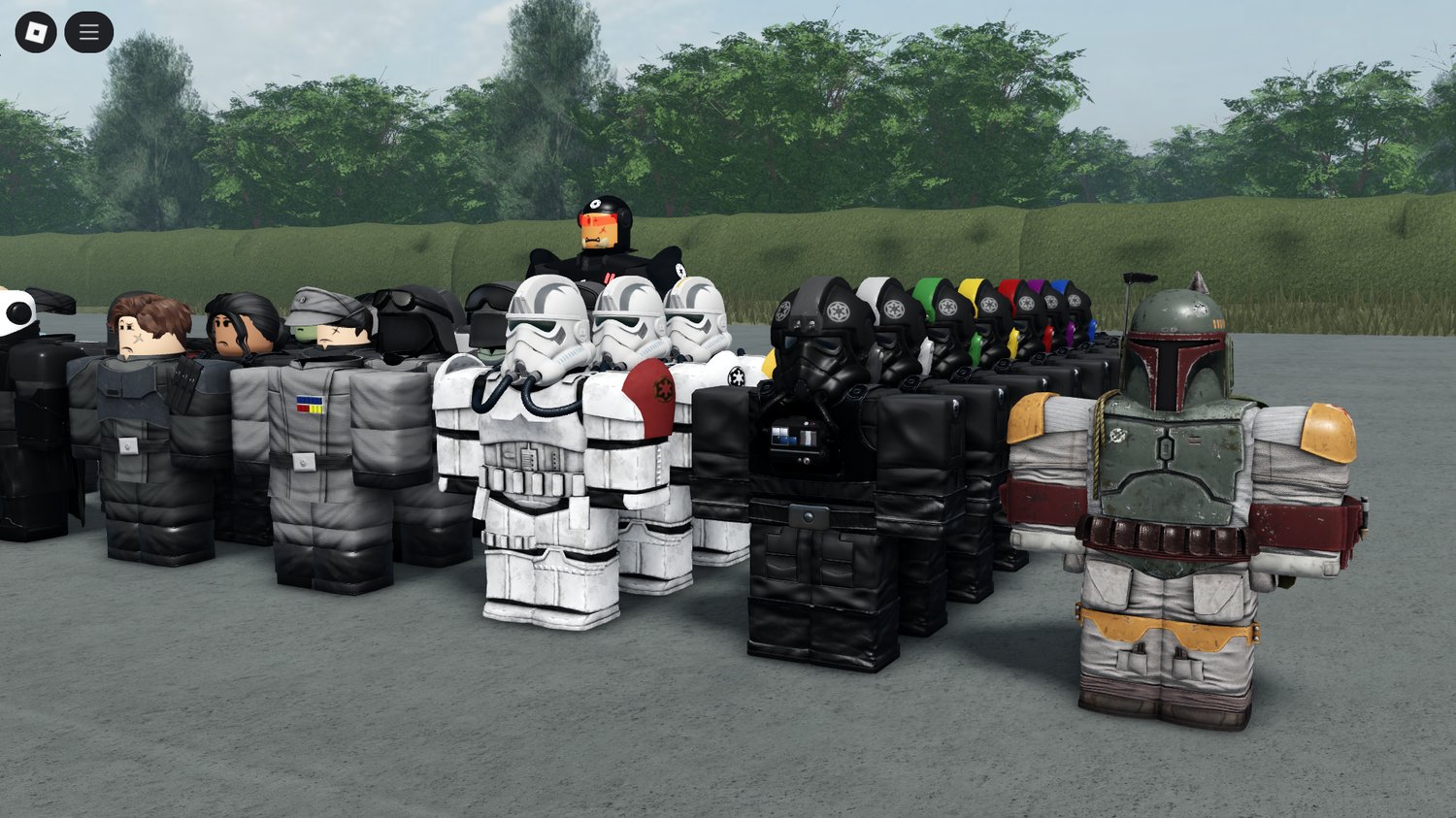 Star Wars morph in a sci-fi roleplay environment