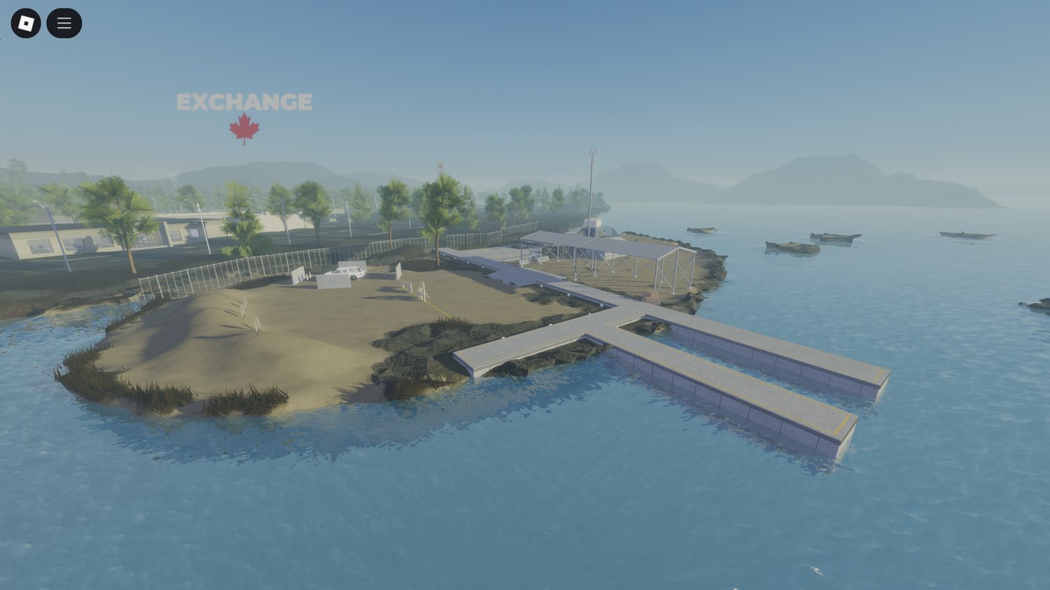 Roblox soldiers at obstacle course (obby) training area
