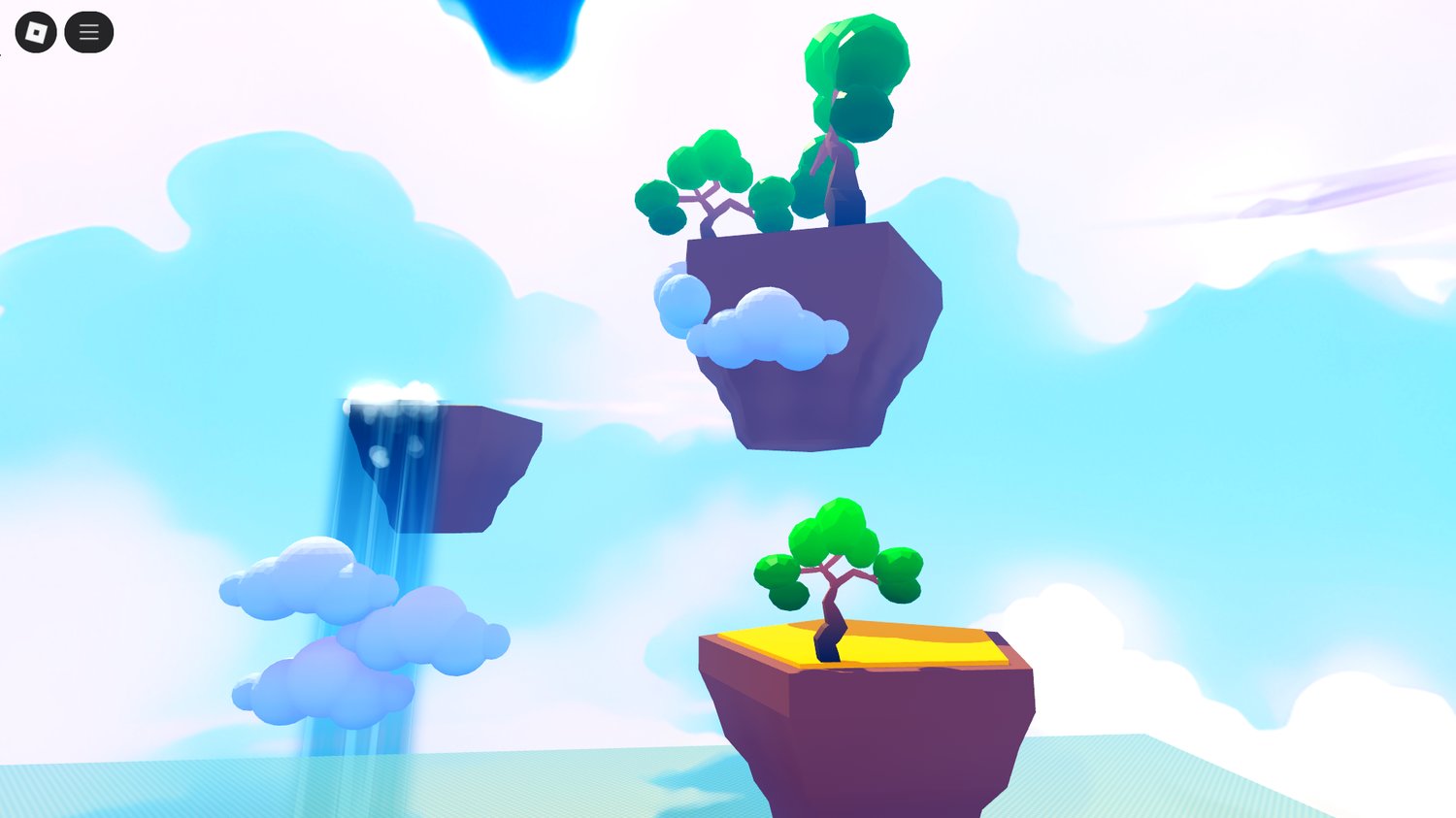 Ambient background music area in Roblox tycoon map
