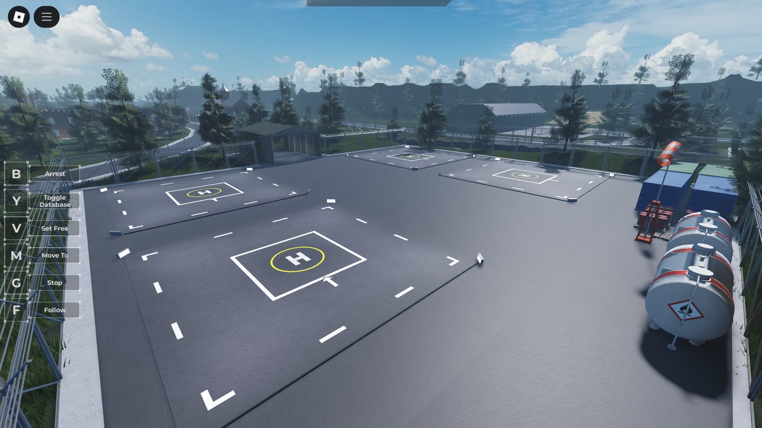 Shooting range for precision practice