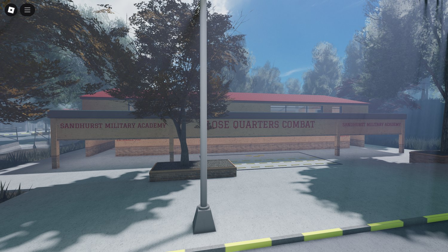 Mess hall and recreational area for soldiers