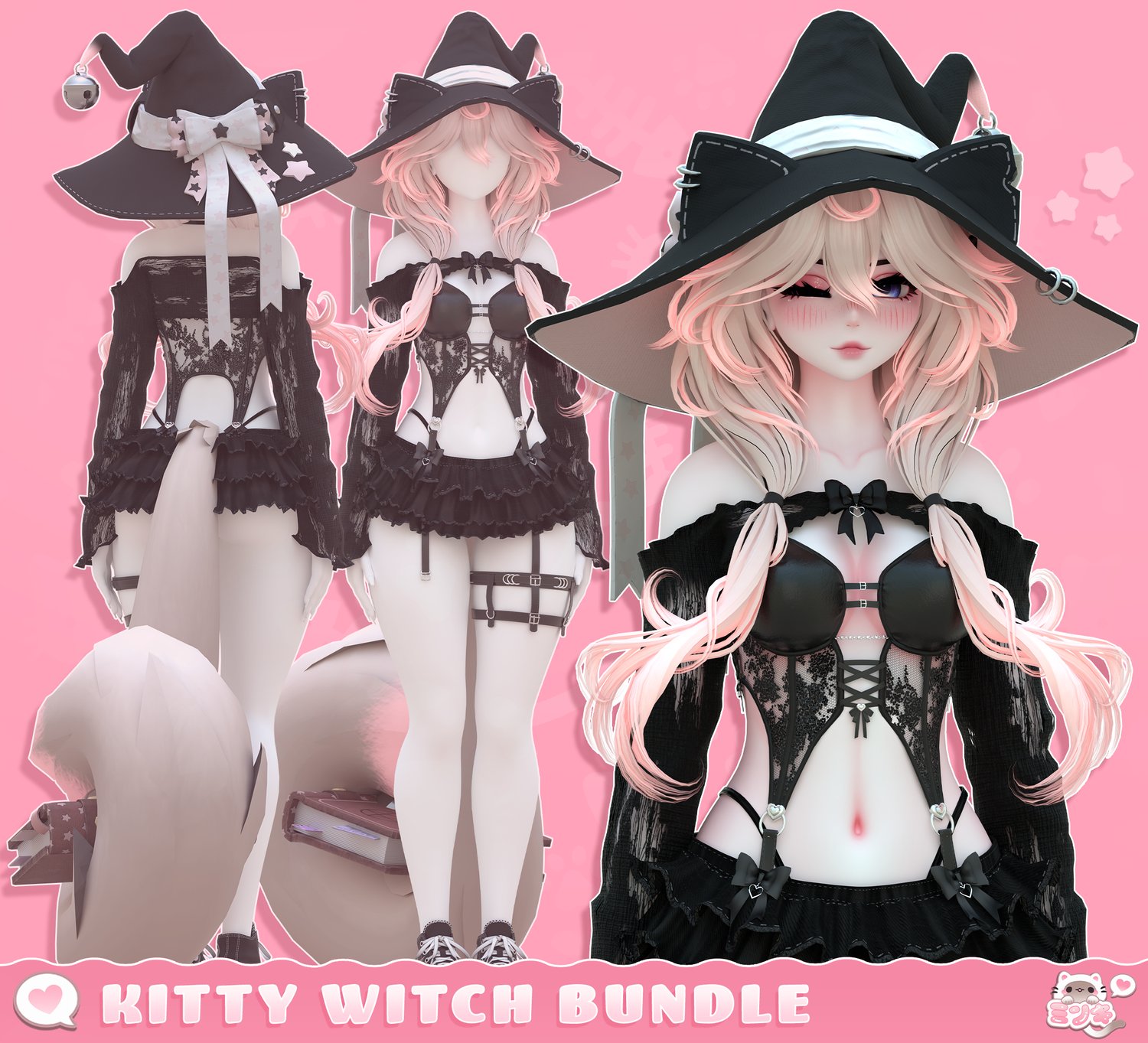 Kitty Witch Bundle・Commercial License