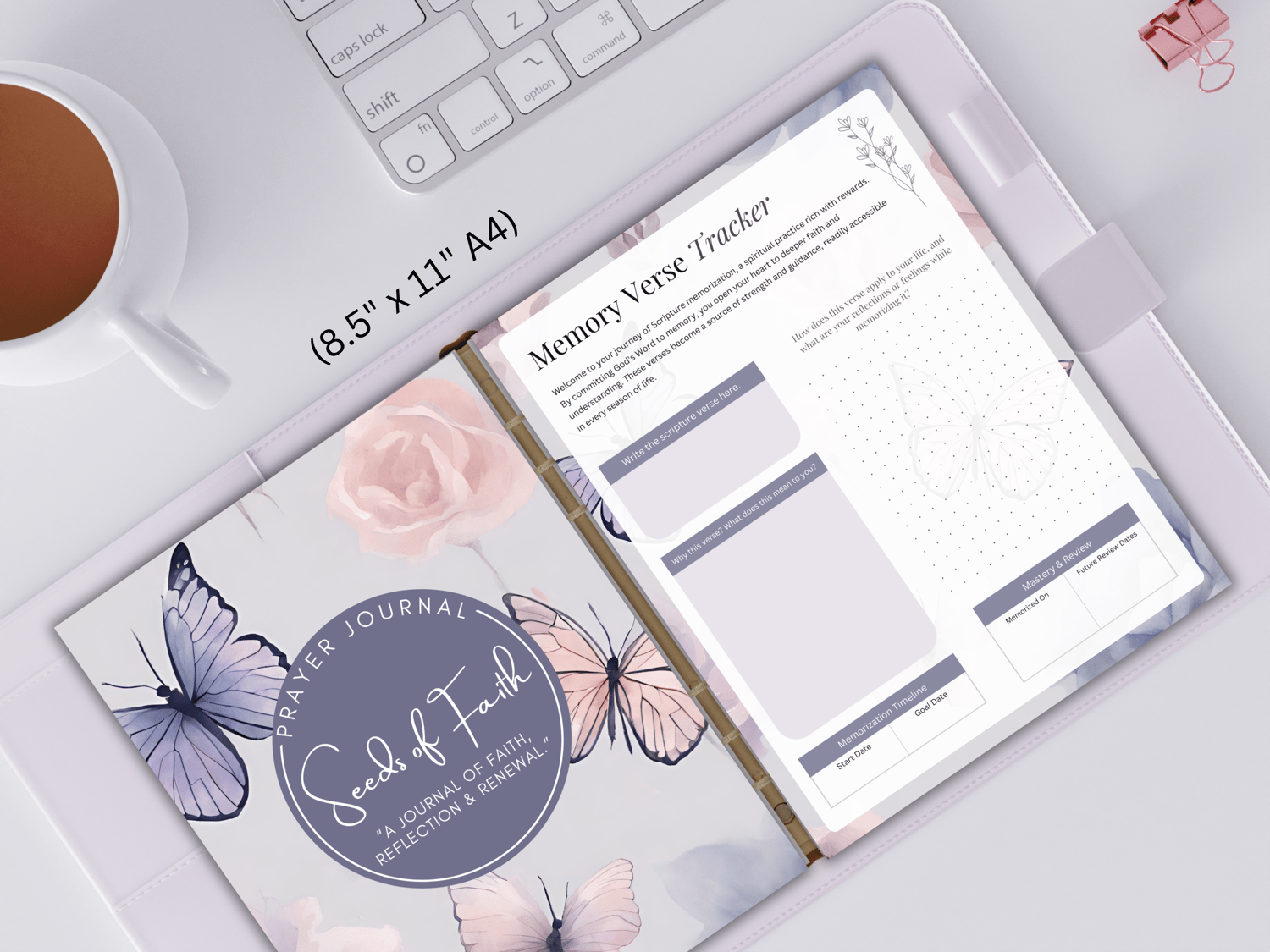 Prayer Journal | Printable & Digital | Daily Devotions | Reflections