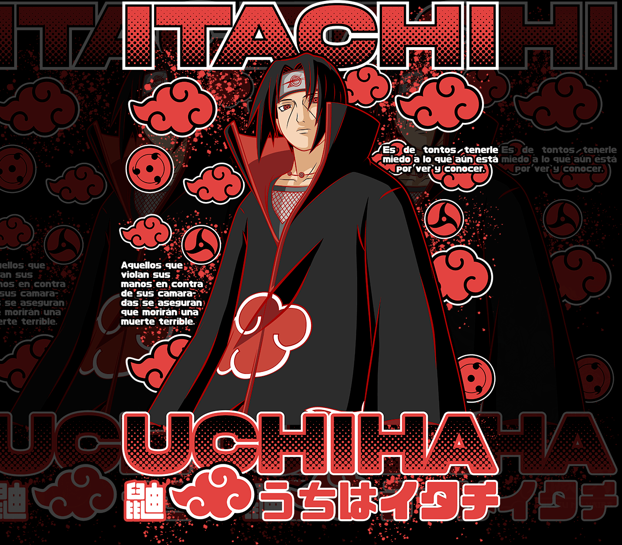 DESIGN ANIME NARUTO / ITACHI