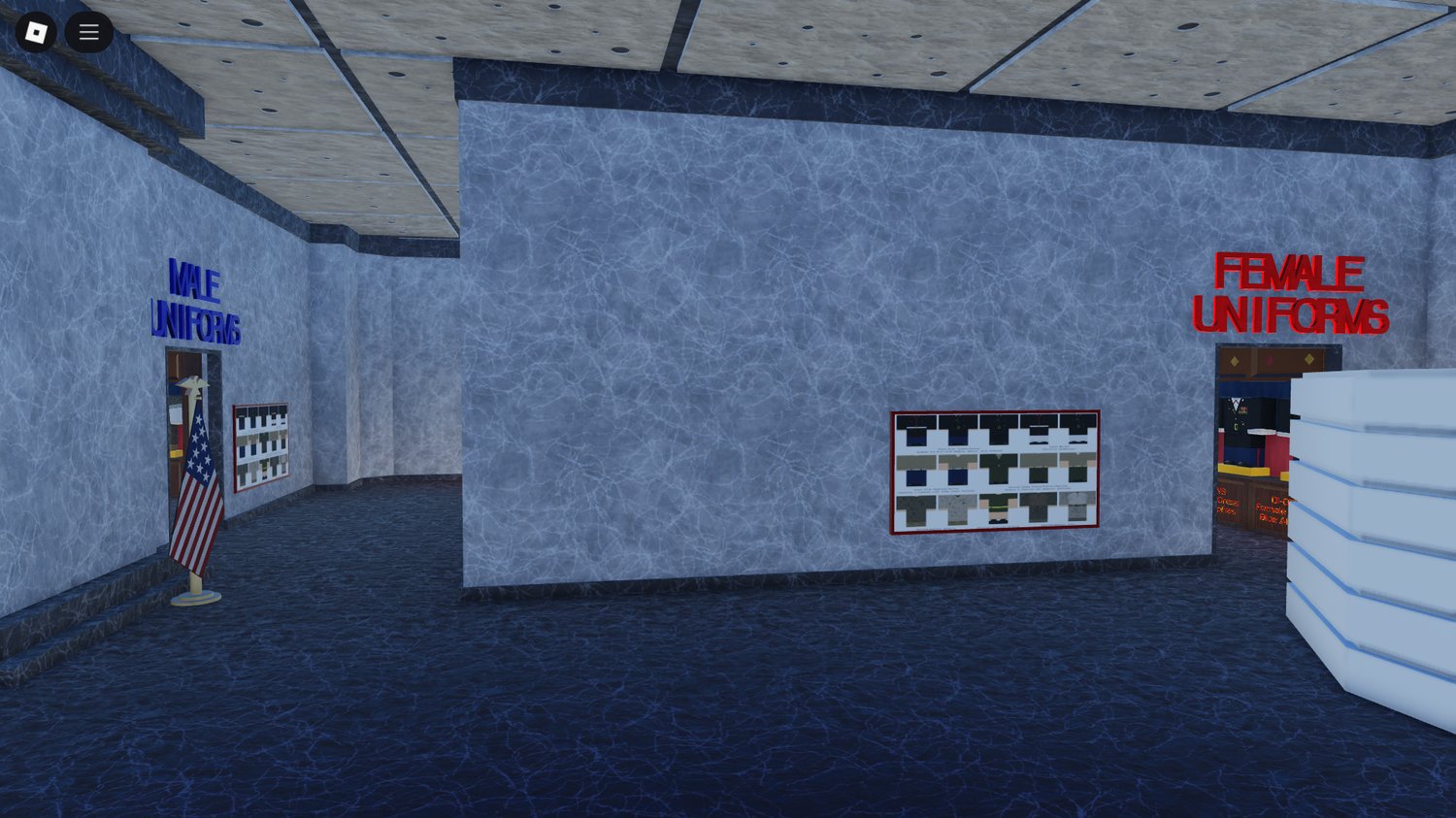 Roblox hats and headgear from Armed Forces Exchange