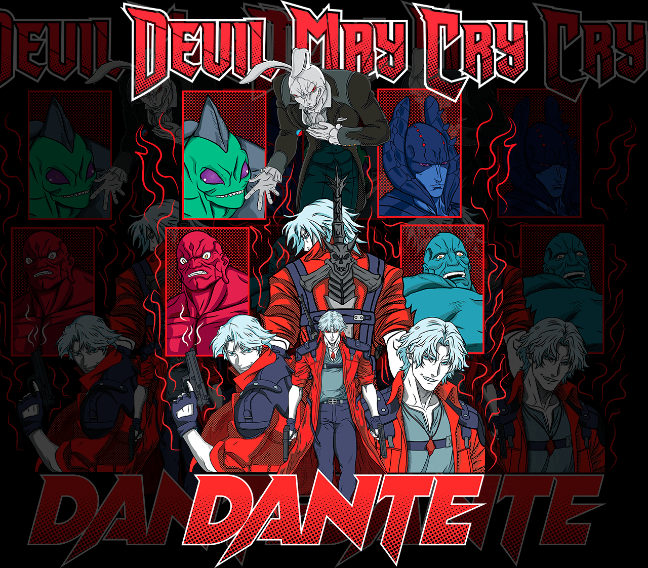 DESIGN ANIME Devil May Cry