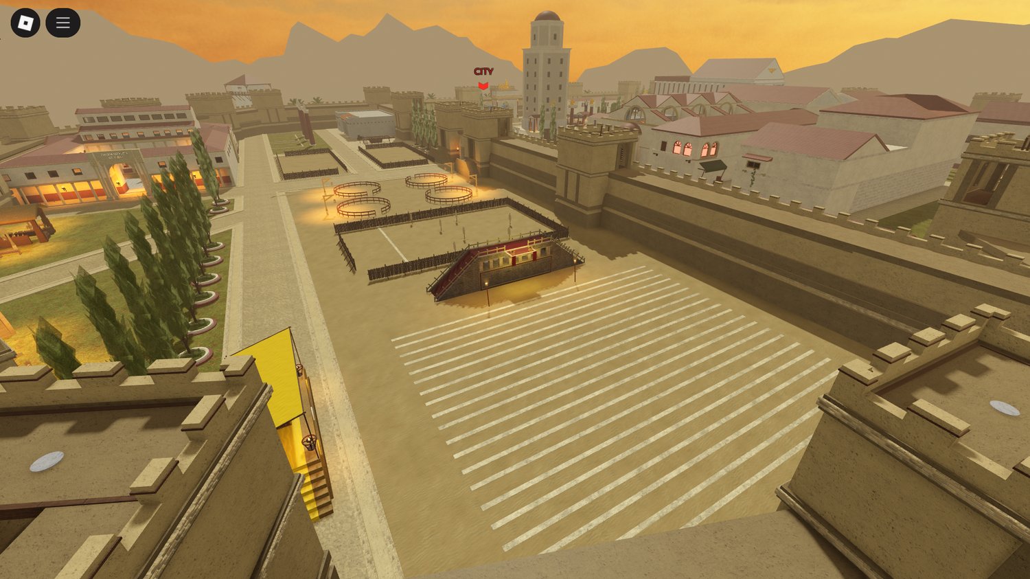 Ancient Rome Map – Luxury Roblox Historical Build
