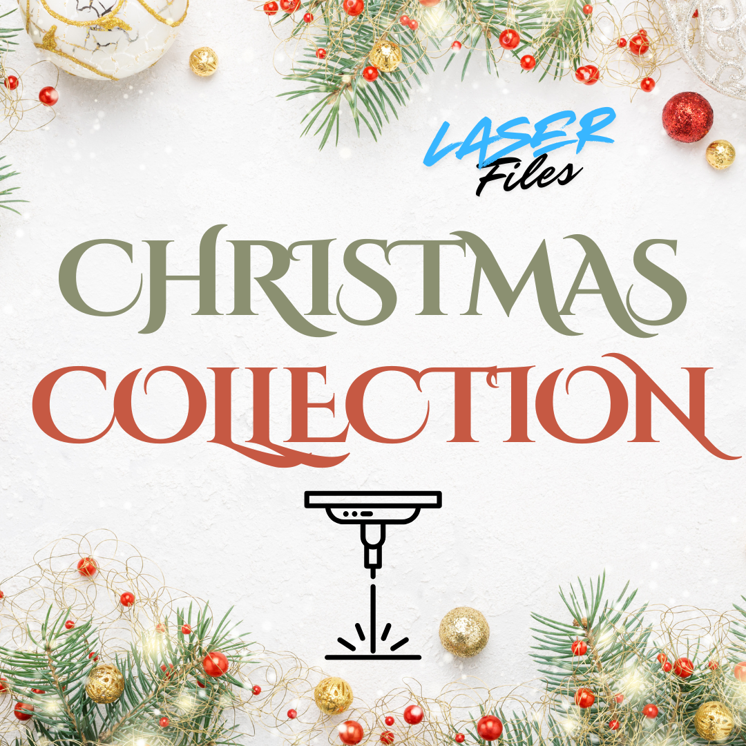 Free Christmas SVG and DXF cut files for laser cutting machines. Create personalized holiday decorations, ornaments, and gifts with our easy-to-use designs. Includes Santa, snowflakes, reindeer, and more. Perfect for Cricut, Silhouette, and other cutting 