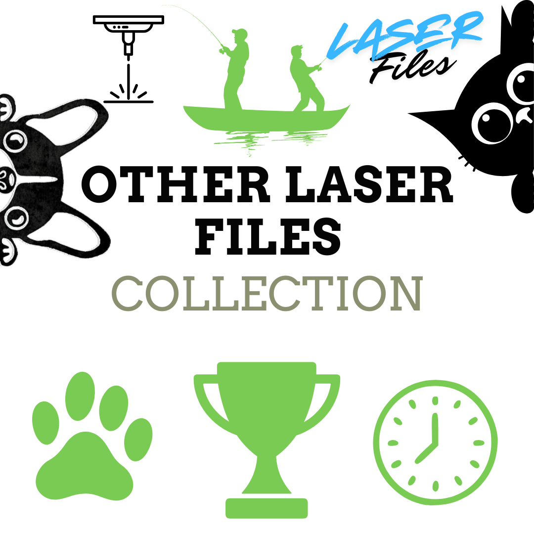 Add a touch of elegance to your home with our customizable basket SVG and DXF cut files. Perfect for Easter, birthdays, and other special occasions. Design unique hunting and fishing trophies with our SVG and DXF cut files. Perfect for DIY projects and pe