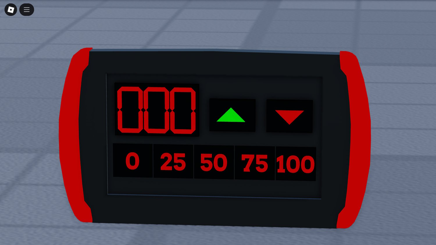 Functional moving target in Roblox shooting range