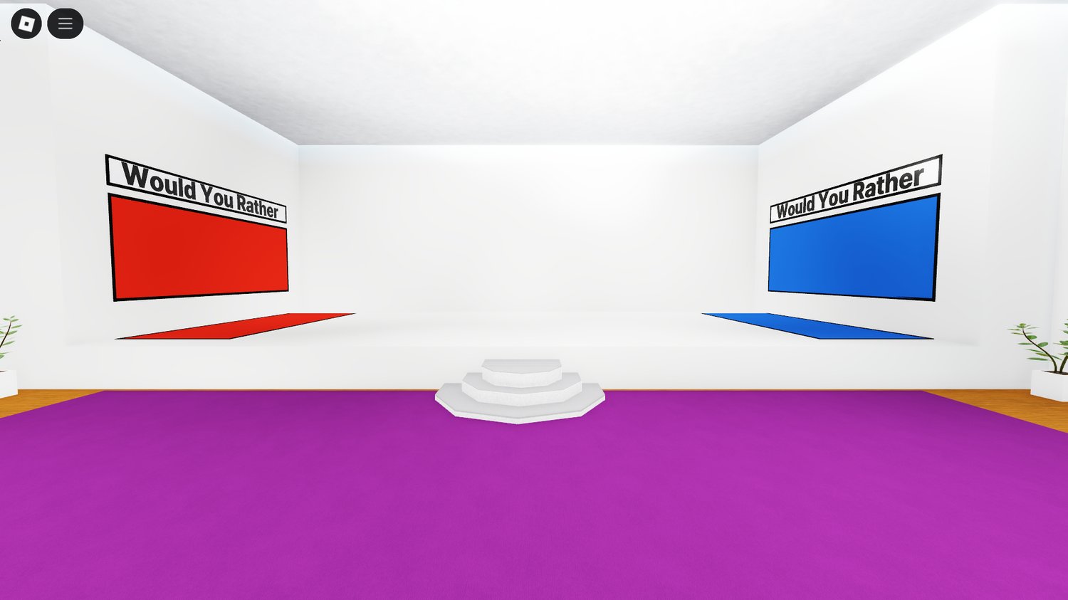 Roblox Would You Rather game showcase overview
