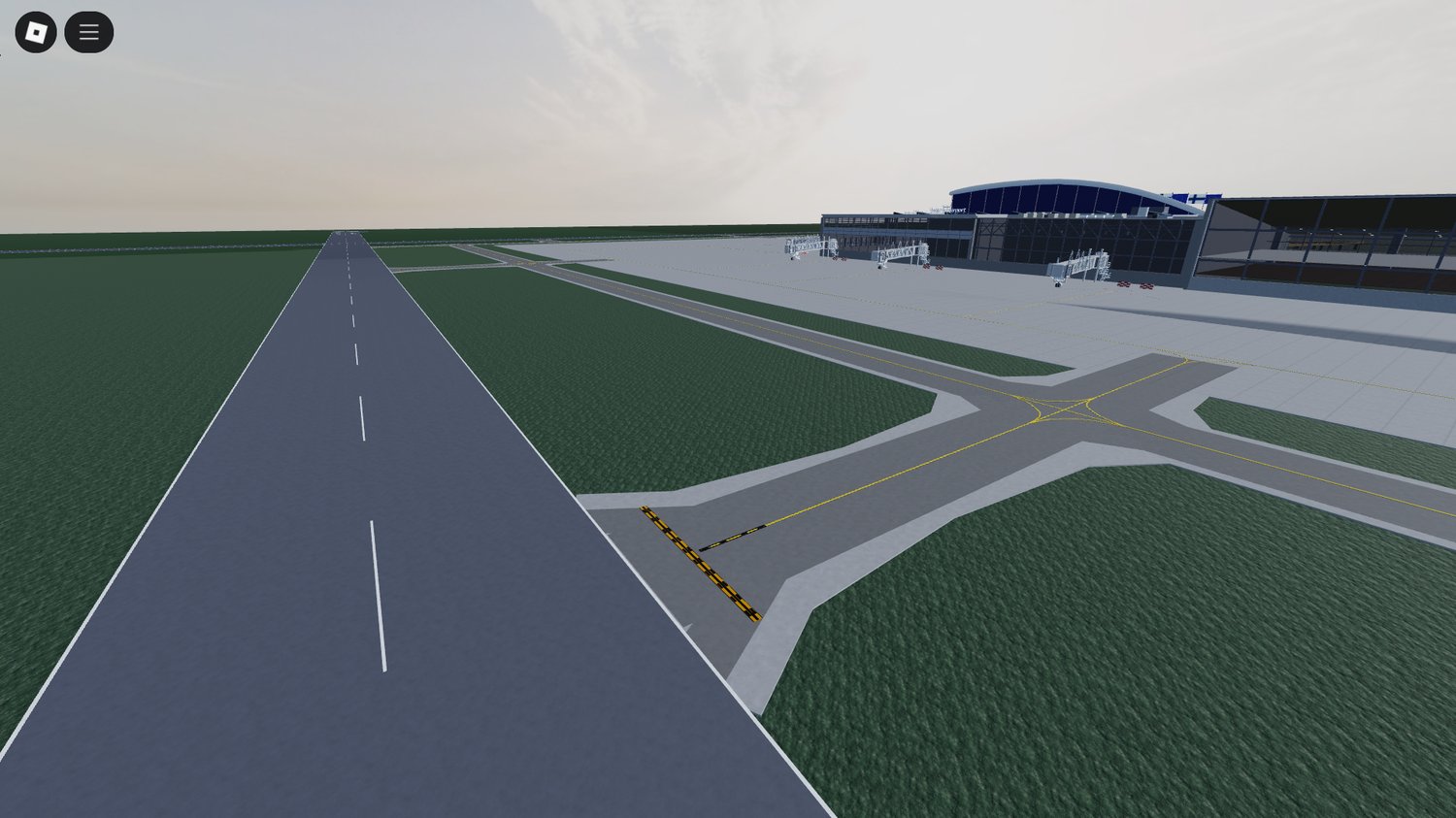 Runways and aircraft zones in Helsinki Vantaa Airport