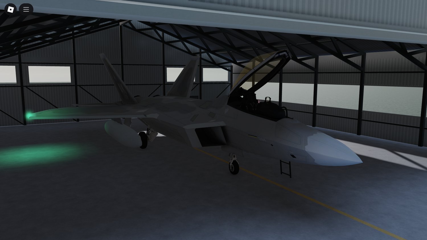 Runway and operational areas of Mini Military Airport