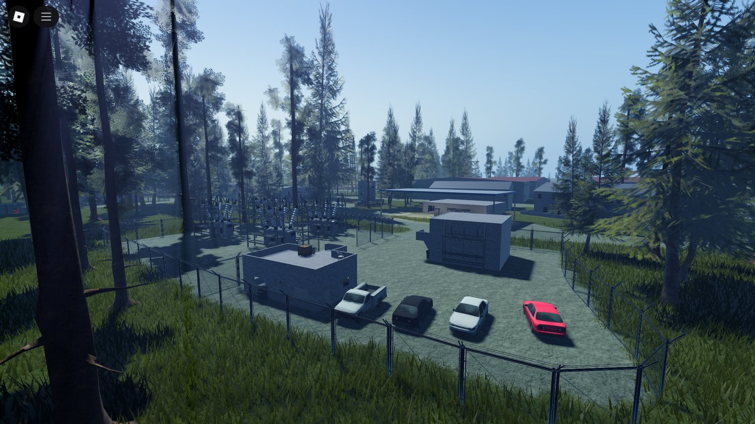 Forested area with nature vibes in Roblox