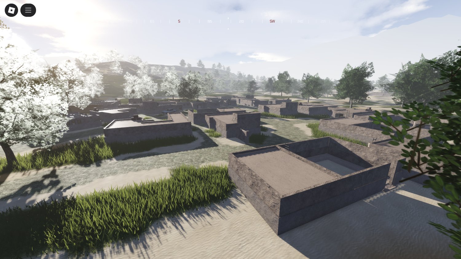 Military vehicles ready for deployment in map