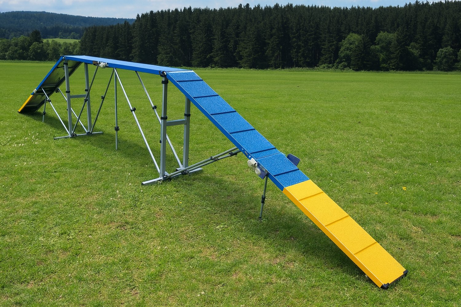 Agility Laufsteg gummiert