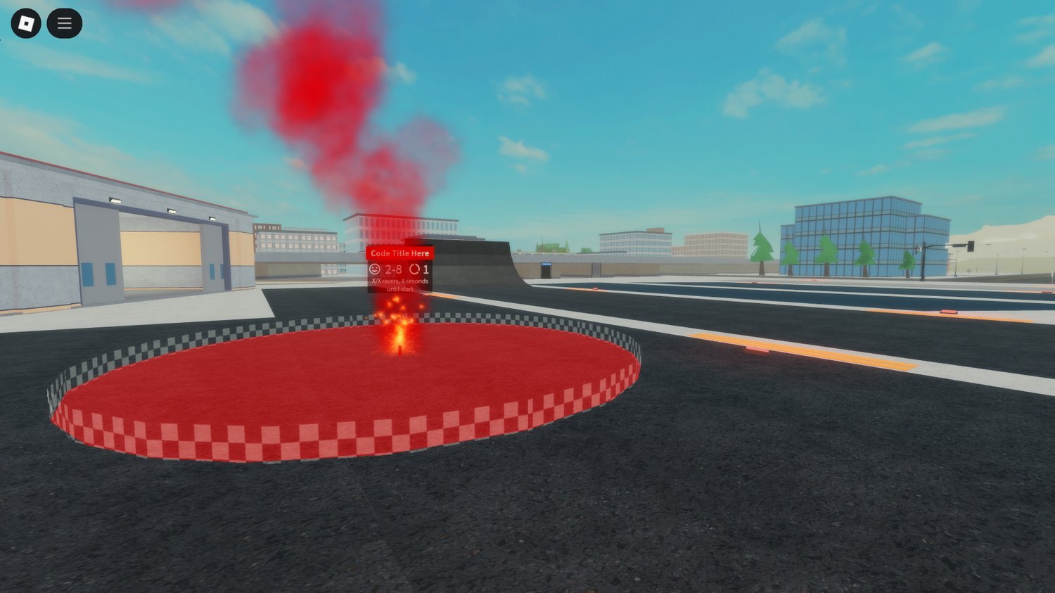Roblox Race Map full track overview