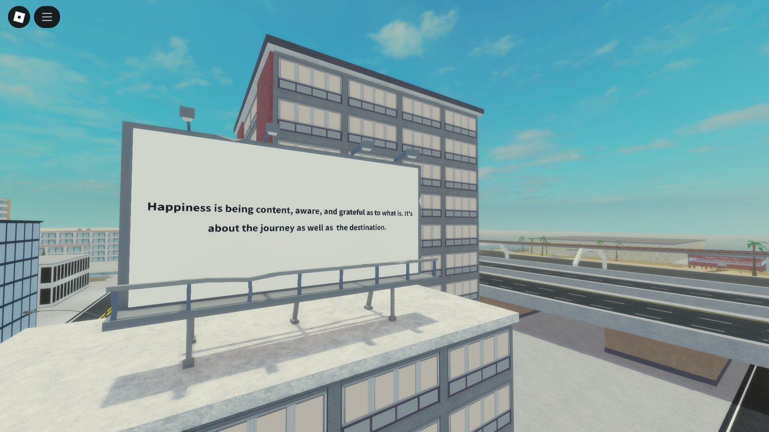 Racing tournament setup inside Roblox map