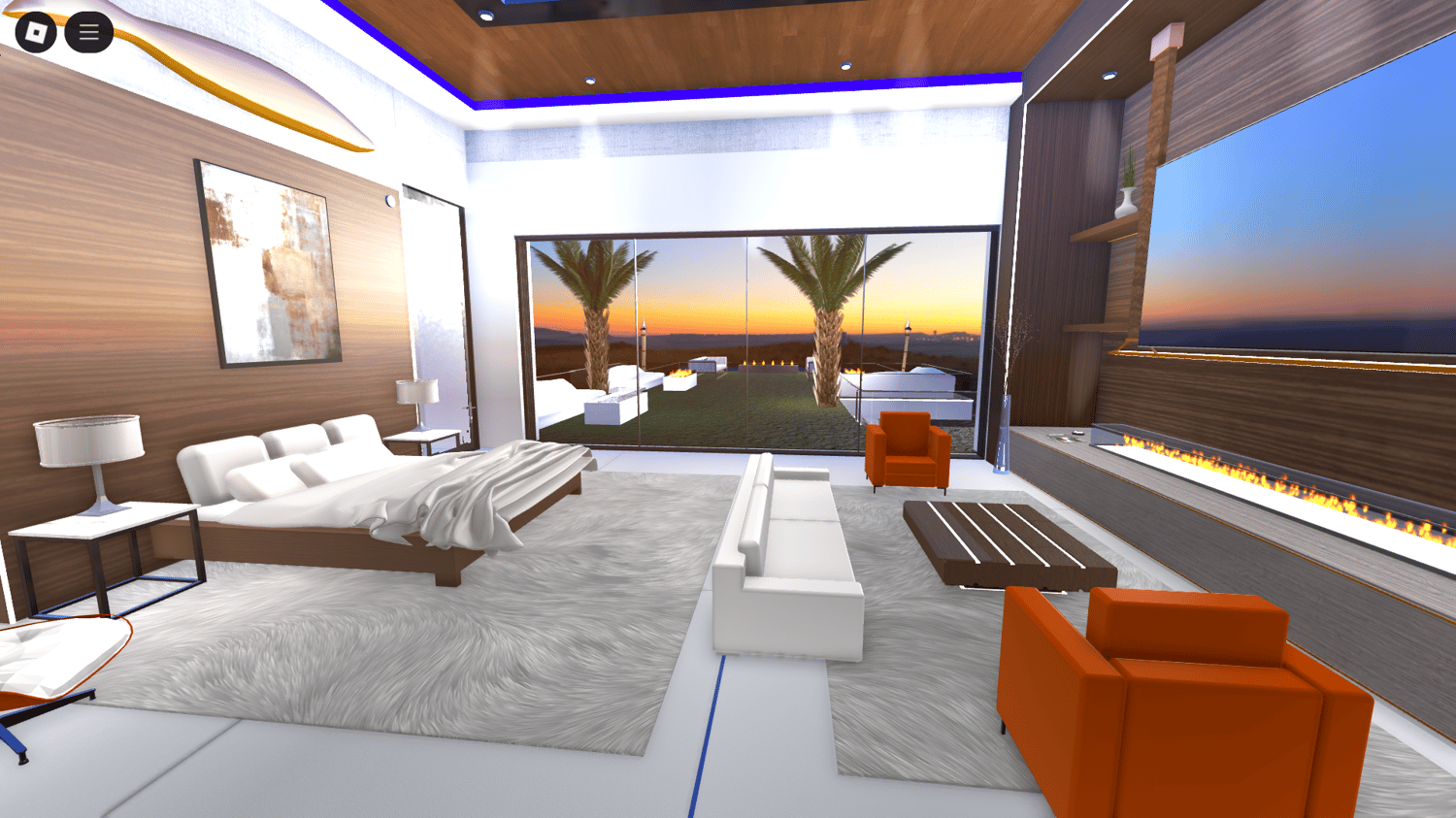 Fully enterable Roblox Modern House overview