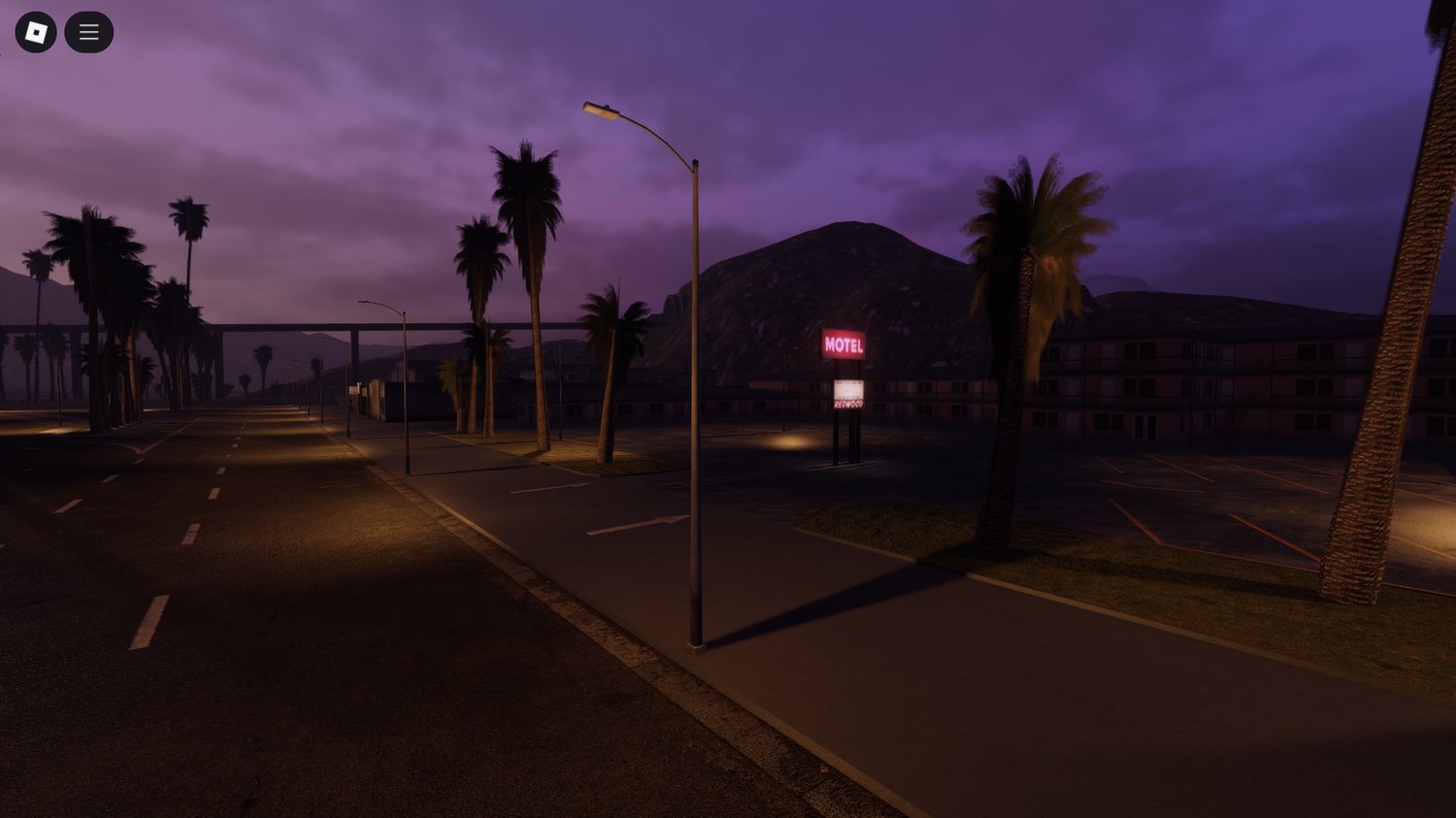 Street racing action on LA-inspired Roblox map