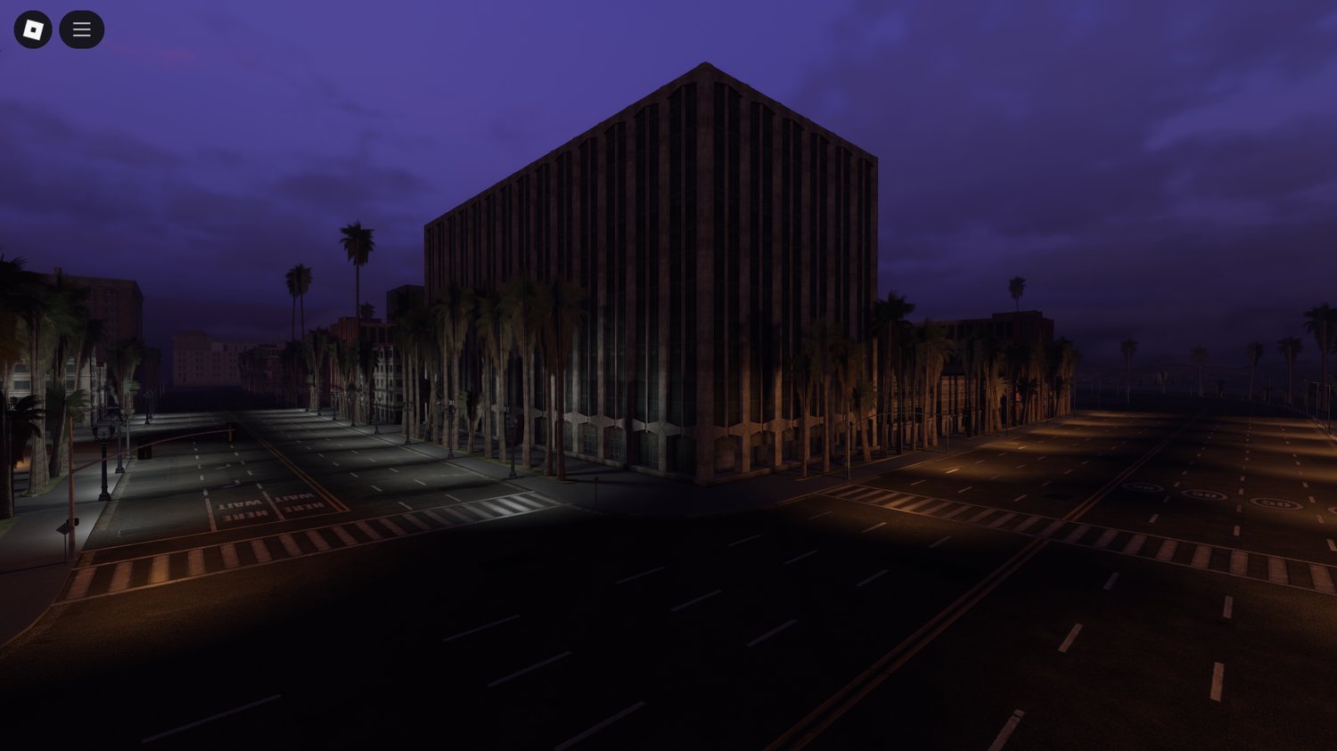 Racing tournament setup in Los Angeles map
