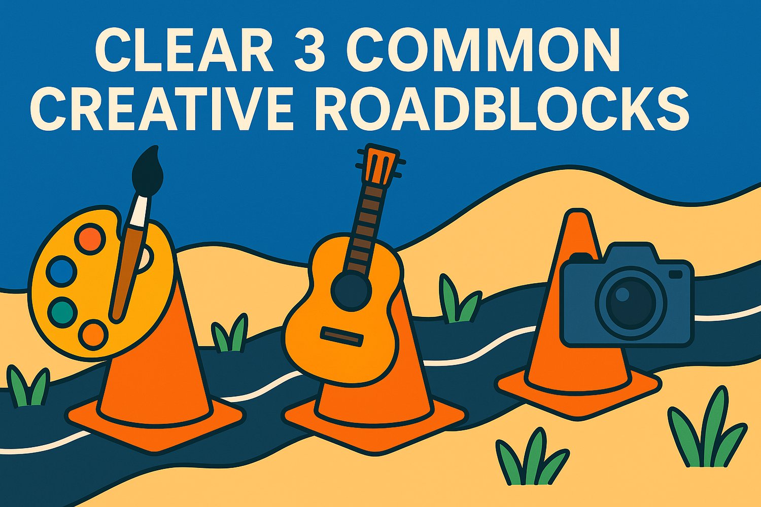 Beating Creative Blocks: 3 Roadblocks and How to Clear Them | Insights from The Inspired Muse by Stephan Earl