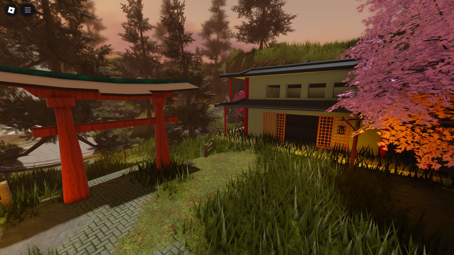 Elevated terrain walls framing map edges