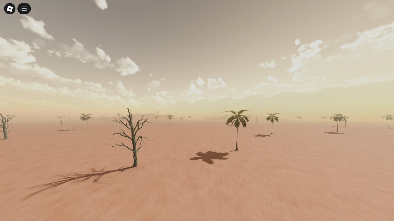 Dynamic lighting with sun rays and atmospheric effects