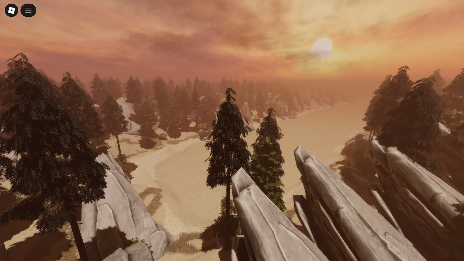 Scenic views of Star Wars Forest Race map for immersive gameplay
