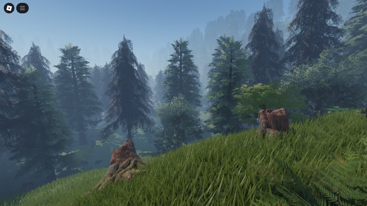 Dirt pathways and terrain roads across the map