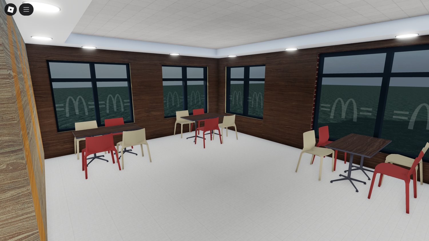 Counter and order station in restaurant